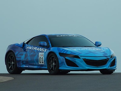 Aksi Perdana Mobil Super Honda
