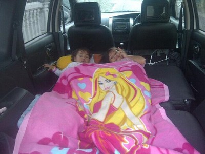 Kabin Mobil Disulap Jadi Tempat Tidur Anak