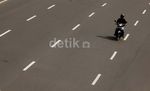 Thamrin-Sudirman Masih Lengang