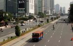 Thamrin-Sudirman Masih Lengang