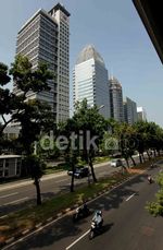 Thamrin-Sudirman Masih Lengang