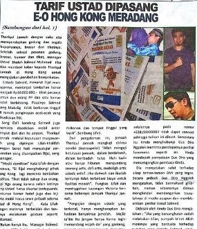 Klarifikasi Ustad Solmed Soal Isu Pasang Tarif di Hong Kong