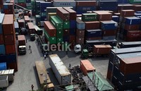 Tingkat kepadatan tumpukan kontainer atau Yard Occupancy Ratio (YOR) di Priok turun.     