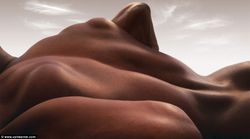 Bodyscapes, Pesona Bukit Pasir dari Tubuh Manusia