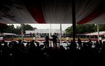 Berlatih 17an di Istana Merdeka