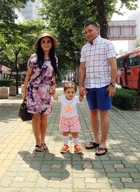 KD bersama Raul Lemos dan Amora. (dok. Pribadi)