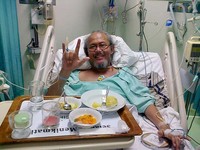 Pepeng yang diketahui telah menderita penyakit langka, multiple sclerosis itu pun kini masih menjalani perawatan secara intensif. (Dok. Pribadi)