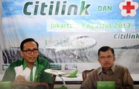 Penandatanganan itu dilakukan di kantor pusat PMI, Jl Gatot Subroto, Jakarta, Selasa (13/8/2013) dengan dihadiri Ketua Umum PMI, Jusuf Kalla dan Arif Wibowo selaku CEOCitilink.