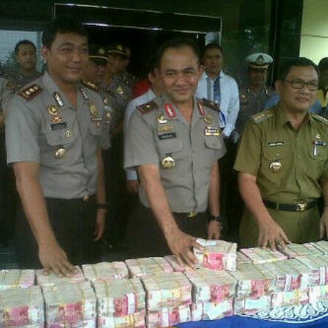 Ini Barang Bukti Rp 6,7 Miliar yang Dirampok dari BRI Tulang Bawang