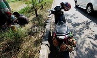 Pemandangan seperti ini menjadi biasa di saat arus balik pemudik.