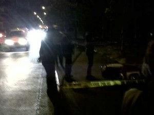 Pemotor yang Diduga Penjambret Ditabrak Hingga Terlempar Sejauh 4 Meter