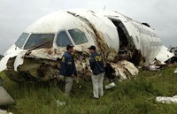 Dua awak yang tewas tersebut adalah pilot dan co-pilot dari pesawat Airbus A300 milik UPS. REUTERS/NTSB/Handout via Reuters.