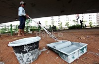 Pengecatan ini rutin dilakukan.