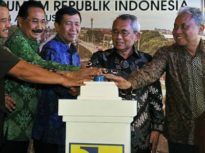 Underpass Simpang Dewa Ruci Diresmikan