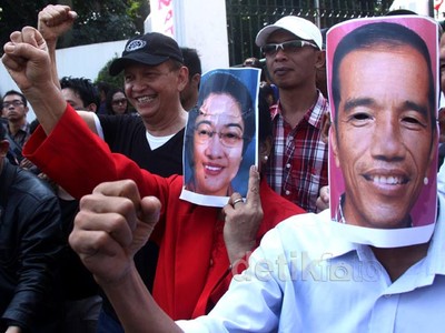 Relawan Jokowi Culik Megawati