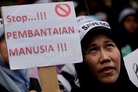 Seperti diketahui, militer Mesir melakukan penyerangan kepada demonstran pro Mursi yang mengakibatkan ratusan orang tewas.