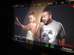 Mengintip Agnes Monica Syuting dengan Timbaland