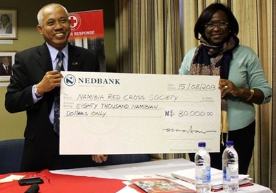 KBRI Windhoek Bantu Korban Bencana Namibia