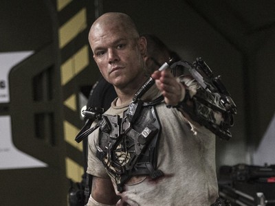 Matt Damon dalam Balutan Baju Robot di Elysium