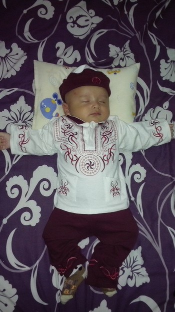 Ryu Dzakiiy Areyan, 2 Bulan, Lelaki