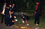 Puslabfor Olah TKP di Lokasi Penembakan