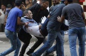 Militer Mesir Tembaki Pro-Morsi dari Helikopter, Ratusan Orang Tewas