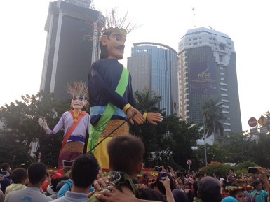 Pawai Kebudayaan di Monas Bubar, Lalu-lintas Kembali Dibuka