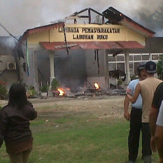 Napi Melawan dengan Melempari Petugas di Lapas Labuhan Ruku