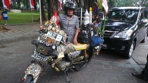 Cerita Pak Hasan dan Motor Unik Cinta Indonesia