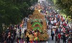Parade Pawai Budaya Nusantara Berlangsung Meriah