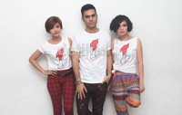 Tangga tampil dengan kaos bertuliskan 1 Bendera. Gusmun/DetikHot