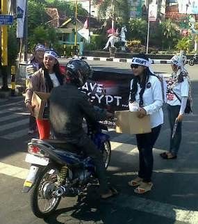 Komunitas Beauty Rock and Roll Galang Dana untuk Mesir