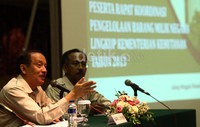 Hal ini agar laporan BMN Tahun 2013 kembali memperoleh peringkat Wajar Tanpa Pengecualian (WTP) dari Badan Pemeriksa Keuangan.