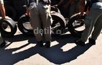 Penertiban Pedagang Velg dan Ban