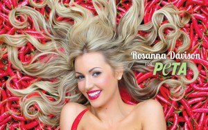 Iklan PETA Terbaru Tampilkan Model Berpose di Atas Cabai Merah