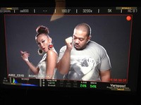 Agnes Monica gandeng Timbaland di video klip terbarunya. (Instagram)