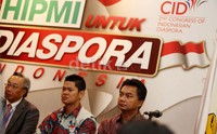 Beberapa pengurus HIPMI pun hadir memberikan penjelasan dan penjabaran tentang rencana membangun jaringan para pengusaha muda Indonesia yang sukses di Luar Negeri.