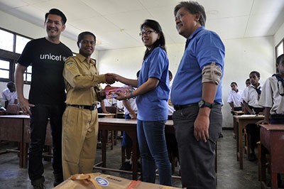 Dukungan Untuk Program Pendidikan Ramah Anak UNICEF Indonesia di Wamena