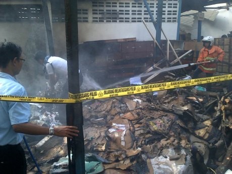 Tong Meledak, 3 Satpam Pabrik Tekstil di Semarang Luka Parah