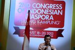 JK Hadiri Kongres Diaspora Indonesia