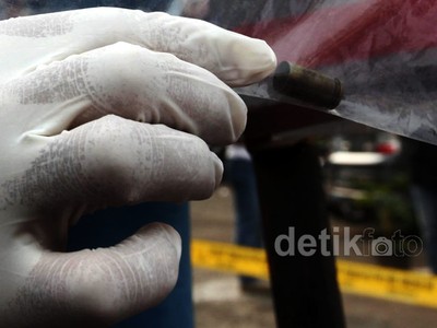 Selongsong Peluru Penembakan Aipda Patah Ditemukan