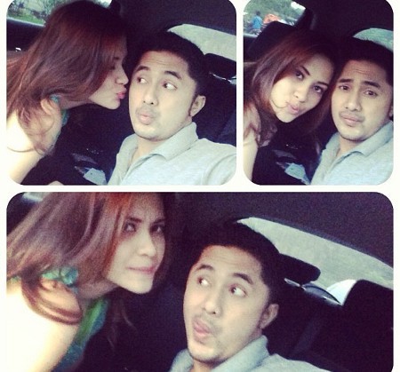 Momen Kemesraan Hengky Kurniawan dan Si Seksi Tata Sivek