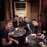 Mereka juga sempat makan bareng. (Instagram)