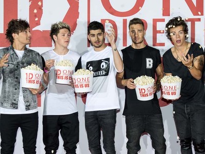 One Direction Pesta Popcorn di Jumpa Pers This is Us