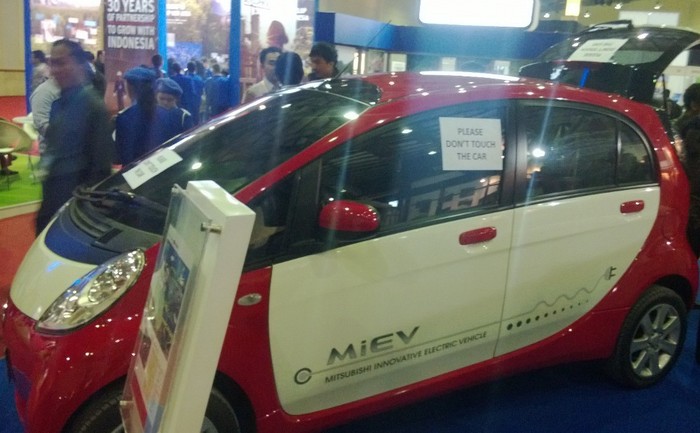 Mitsubishi Pamer Mobil Listrik di JCC, Ini Penampakannya