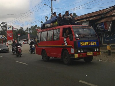 Angkutan Mudik Lesehan
