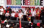 Kampanye Dedi Miing Gumelar Berbau Reggae