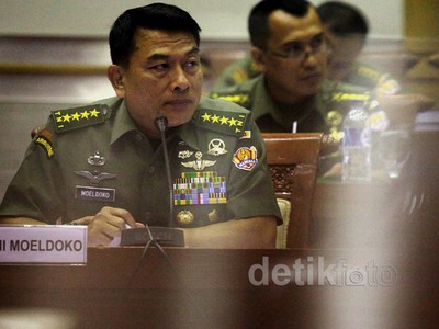 Moeldoko Jalani Fit and Propertest Calon Panglima TNI
