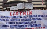 Listrik Diputus, Pedagang ITC Mangga Dua Demo