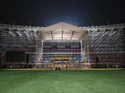 Mengintip Persiapan Panggung Konser Metallica di Jakarta